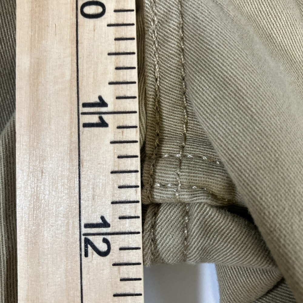Levis 511 Pants Mens 38x32 (39.5x27.5 Actual) Slim Fit Khaki Tech Stretch - Picture 10 of 16